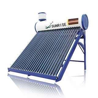 Pre-heating solar water heater